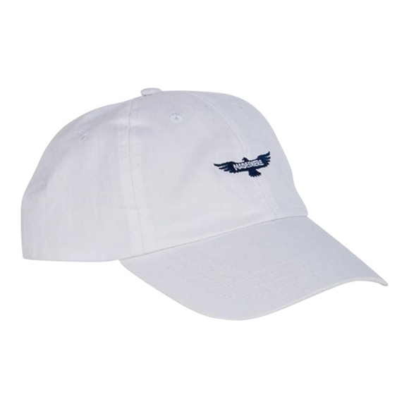 NWT Made Here Dad Hat White Blue Eagle Embroidered Front Baseball Cap Unisex Cap - Picture 2 of 6